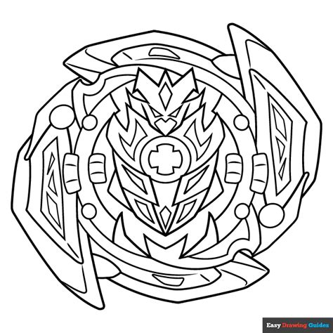 Beyblade Accessories Coloring Pages