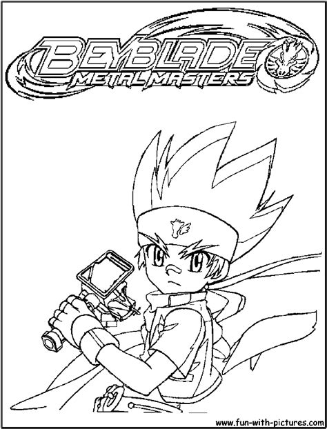 Beyblade Bit-Beast Coloring Pages