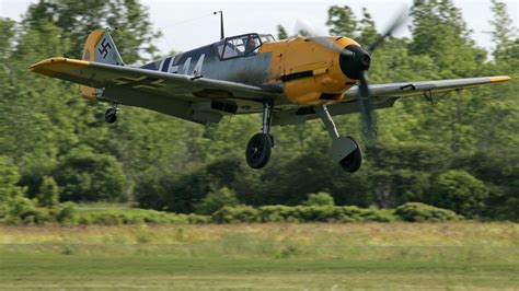 Bf 109 Landing