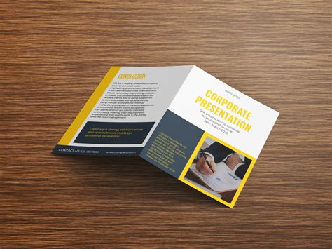 Bi-Fold Brochure Template