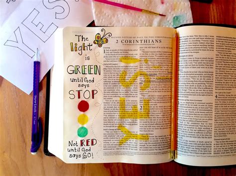 Bible journaling tips