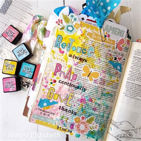 Bible journaling tips and tricks