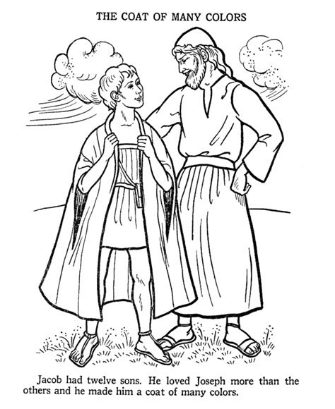 Bible stories coloring pages for kids