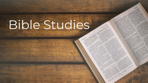 Bible Study Template