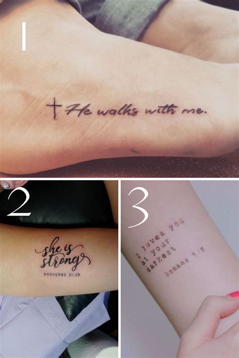 Bible Tattoo Placement Ideas and Inspiration