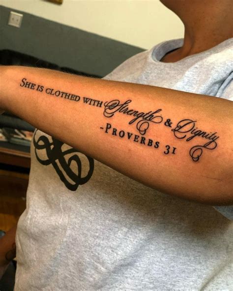 Bible Tattoo Quotes and Passages