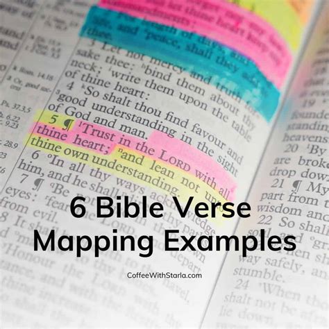 Examples of Bible verse maps