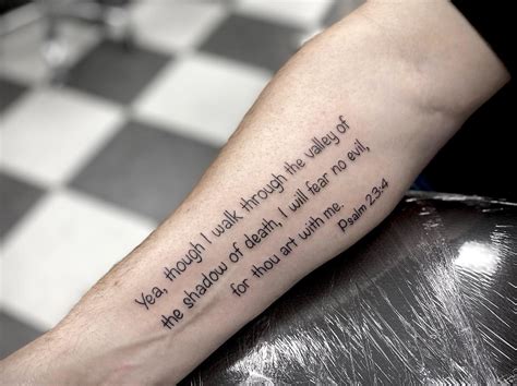 Bible verse tattoo designs for men