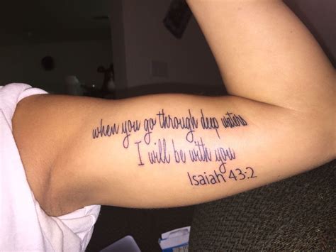 Bible verse tattoos for women