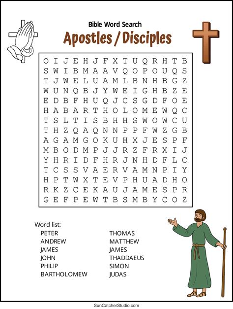 Bible Word Searches for Kids and Adults