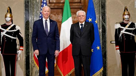 Biden's Italy trip