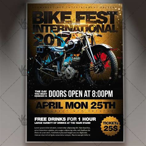 Bike Show Flyer Template