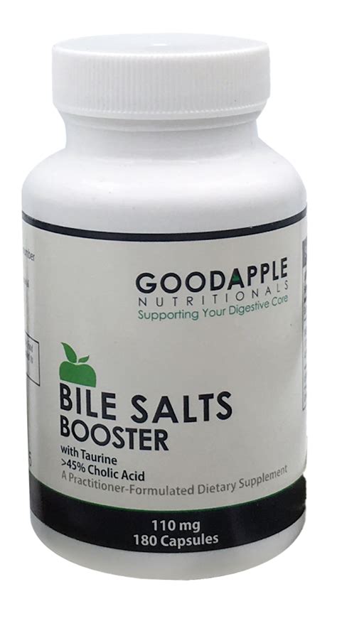 Bile acids supplements