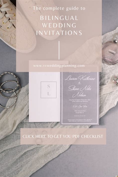 Bilingual wedding invitation benefits