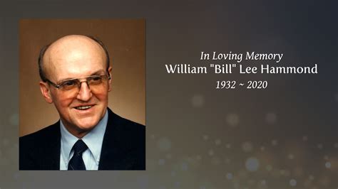 Bill Hammond Tributes