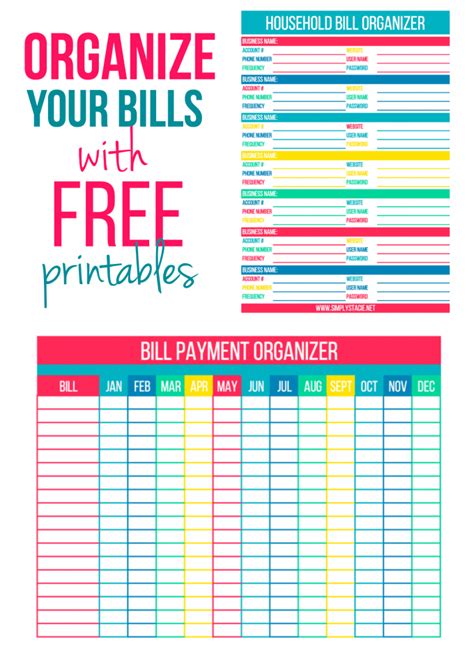 Bill Management Ideas