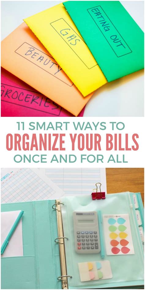 Bill Organization Ideas