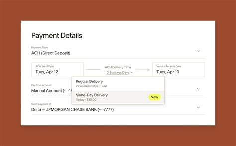 Bill payment methods