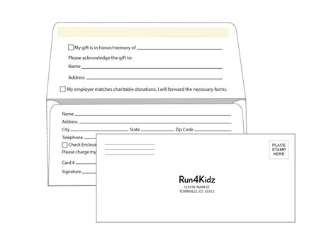 Bill Payment Remittance Envelope Template