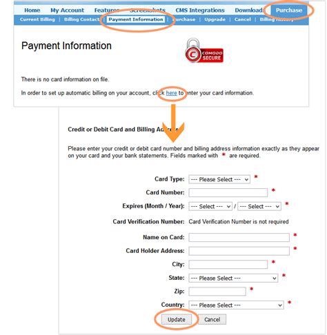 Billing Information