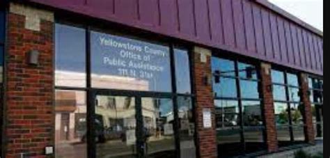 Billings Food Stamp Office Exterior