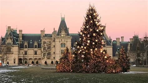 Biltmore Estate Grounds Christmas Display