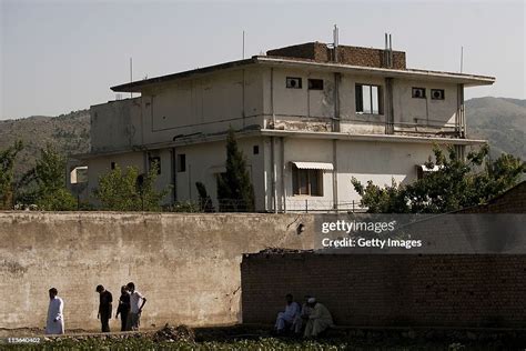 The bin Laden compound in Abbottabad, Pakistan