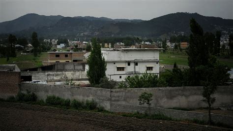 The bin Laden compound in Abbottabad, Pakistan