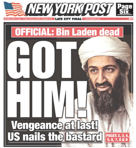 Osama bin Laden's Death Confirmed