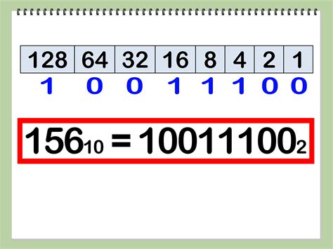 Binary Decimal Conversion Chart