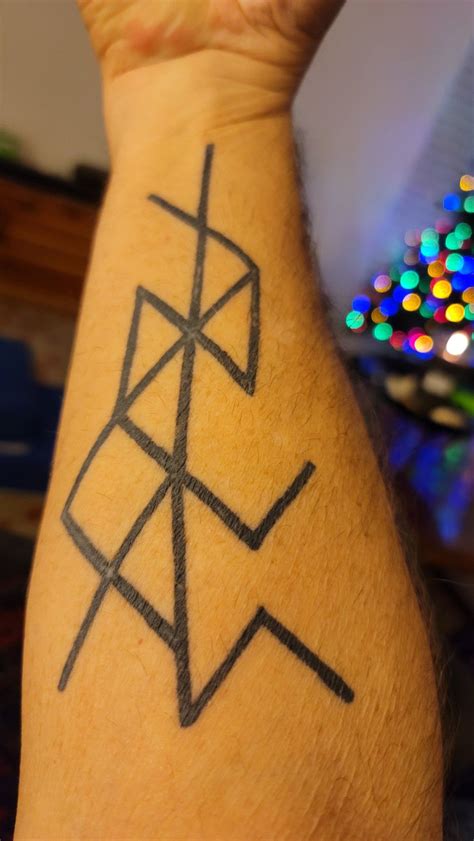 Bind Rune Tattoo Care and Maintenance