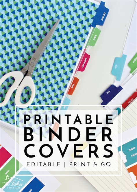 Binder cover organization