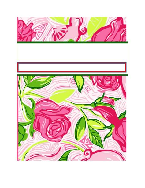  binder cover template