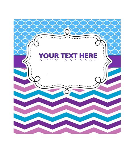 Binder cover templates for creative projects, featuring a variety of designs and layouts