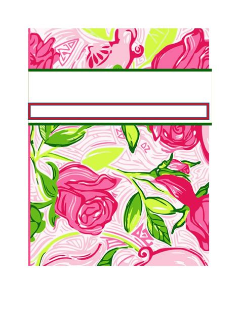 Binder Cover Templates for Work