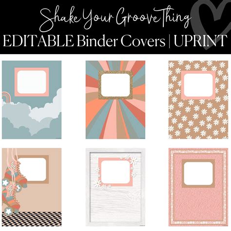 10 Free Editable Printable Binder Covers And Spines