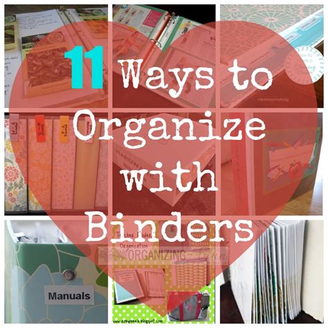 Binder Organization