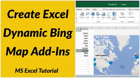 Bing Maps API Excel Add-in