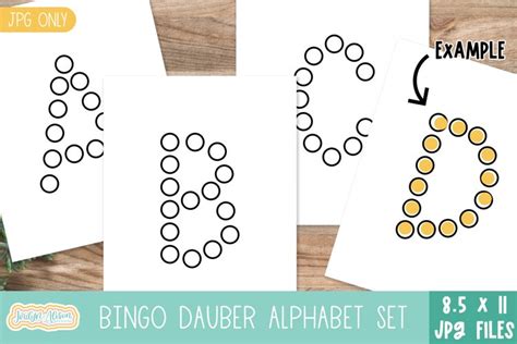 Bingo dauber printables design