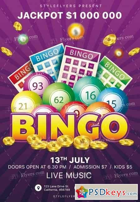 Bingo Flyer Template 9