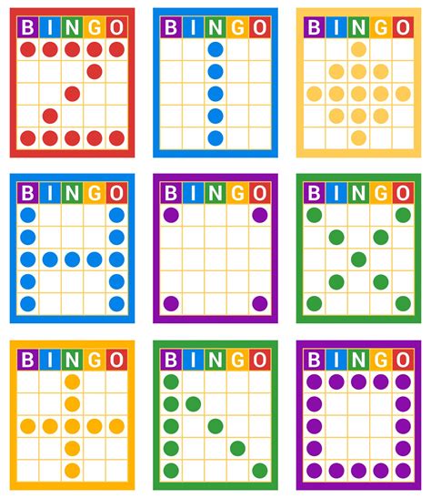 Bingo Game Patterns Gallery 2