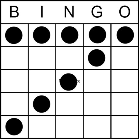 Bingo Game Patterns Gallery 7