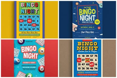 Bingo Invitation Designs 6