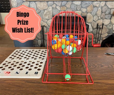 Bingo prizes and giveaways