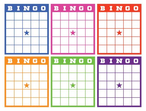 Bingo Template Gallery 1