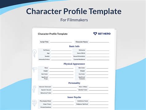 Bio Template for OC Character