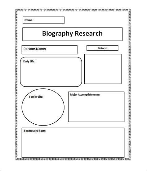 Biography Template 10