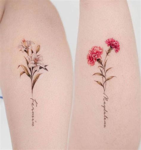 Birth flower tattoo meaning