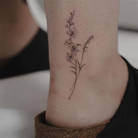 Birth flowers tattoo design inspiration