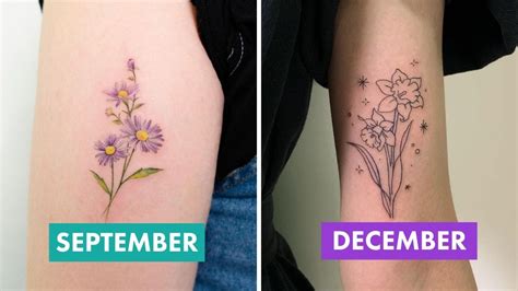 Benefits of birth flowers tattoos